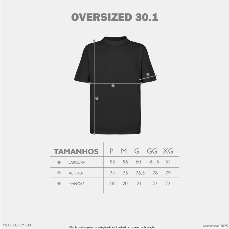 Camiseta Oversized Streetwear - Verlith