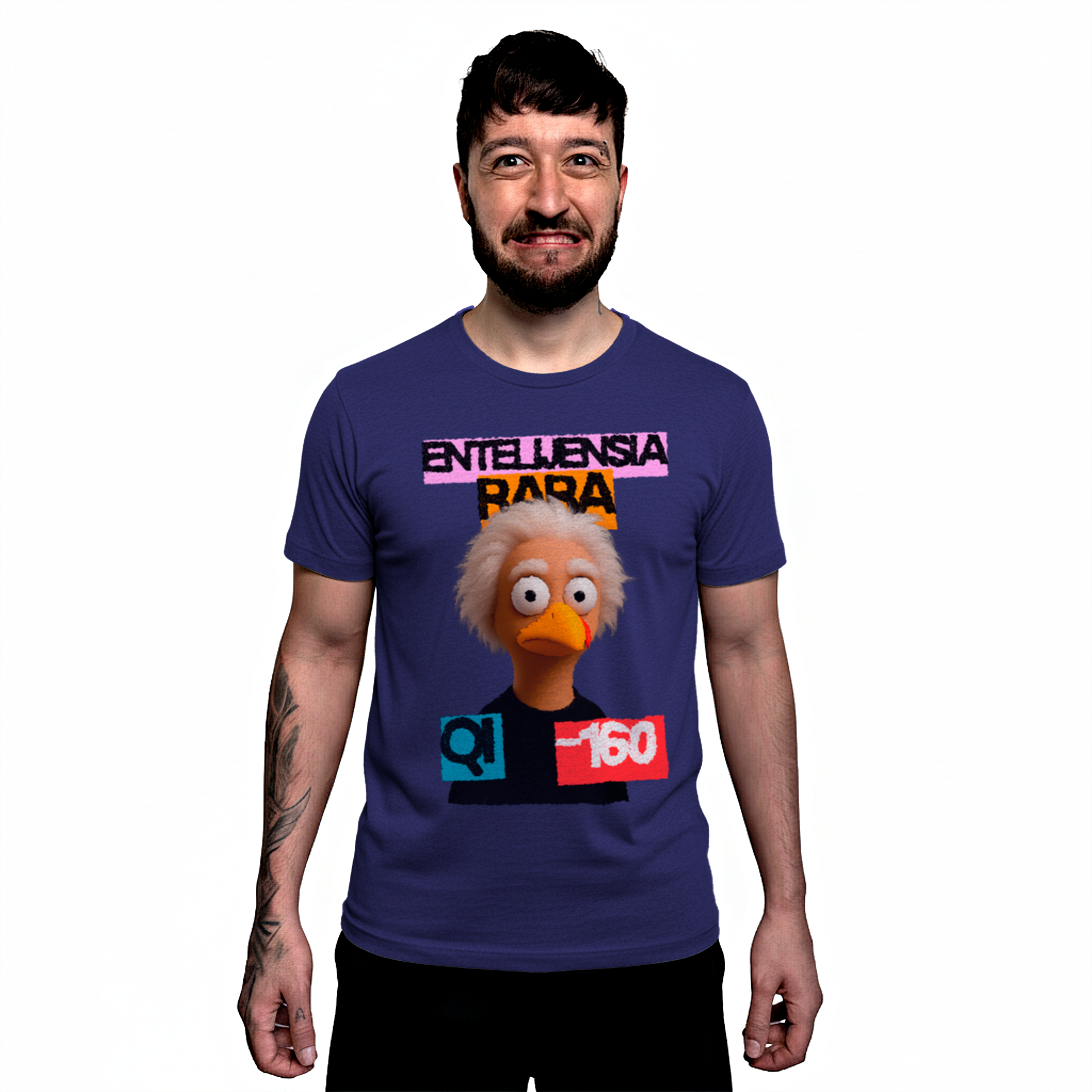 Camiseta "Entelijensia Rara"