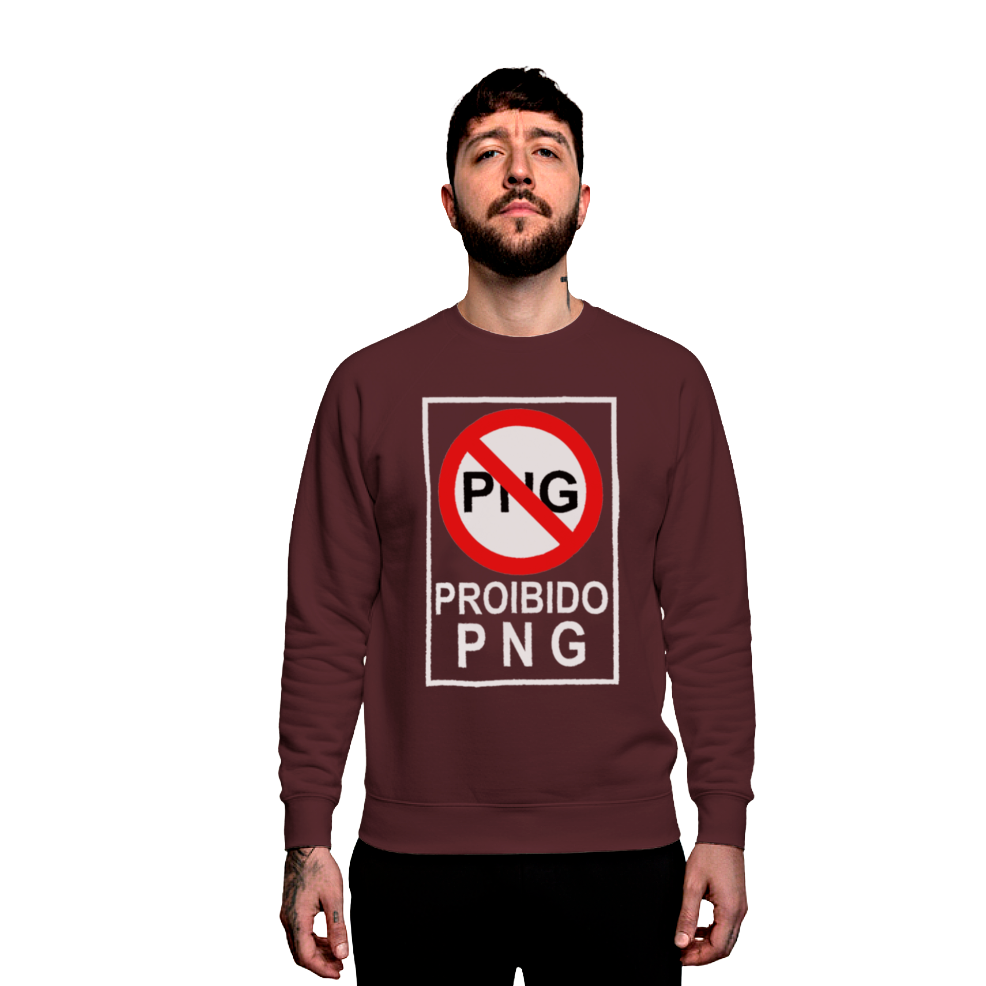 Casaco Moletom “Proibido Png”