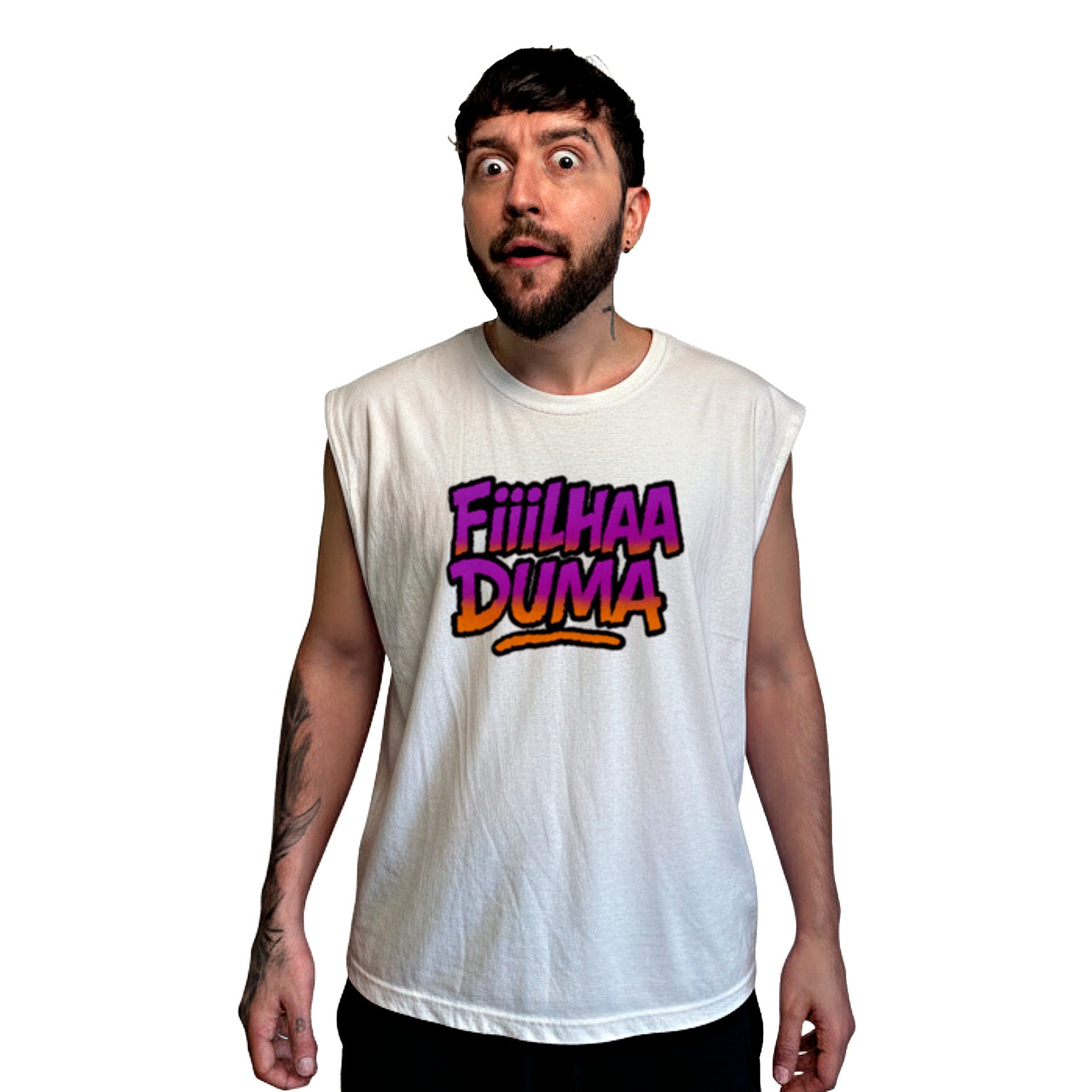 Camiseta Regata "Fiiilha Duma"