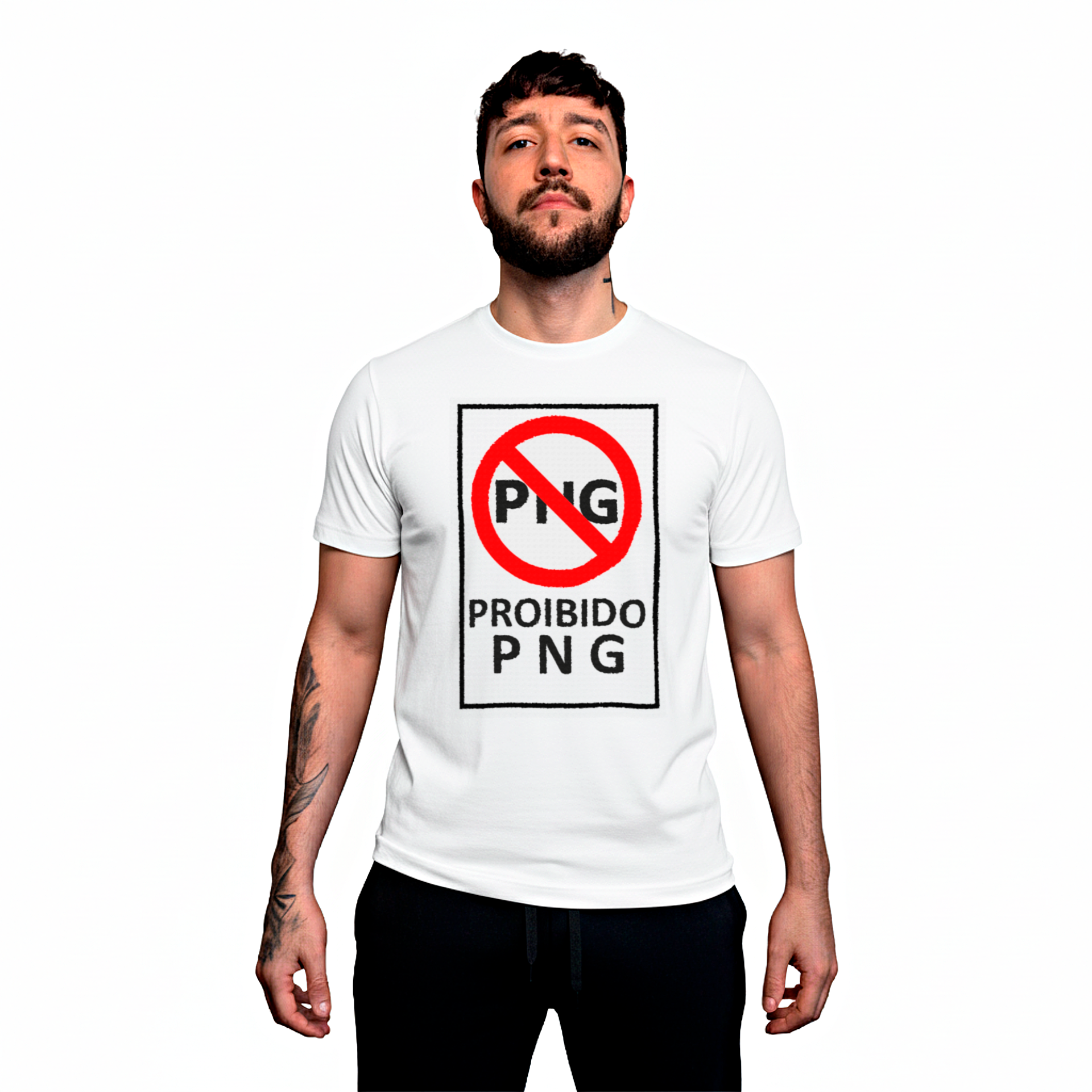 Camiseta “Proibido Png”