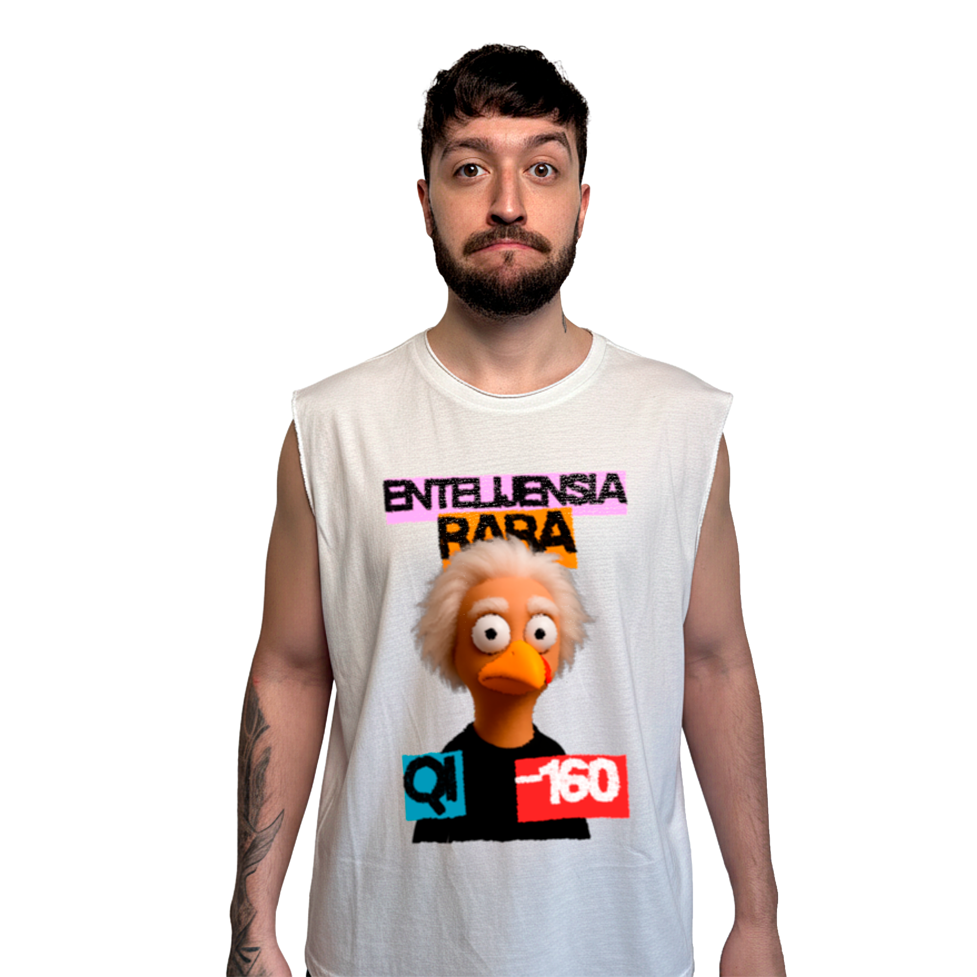 Camiseta Regata "Entelijensia Rara"