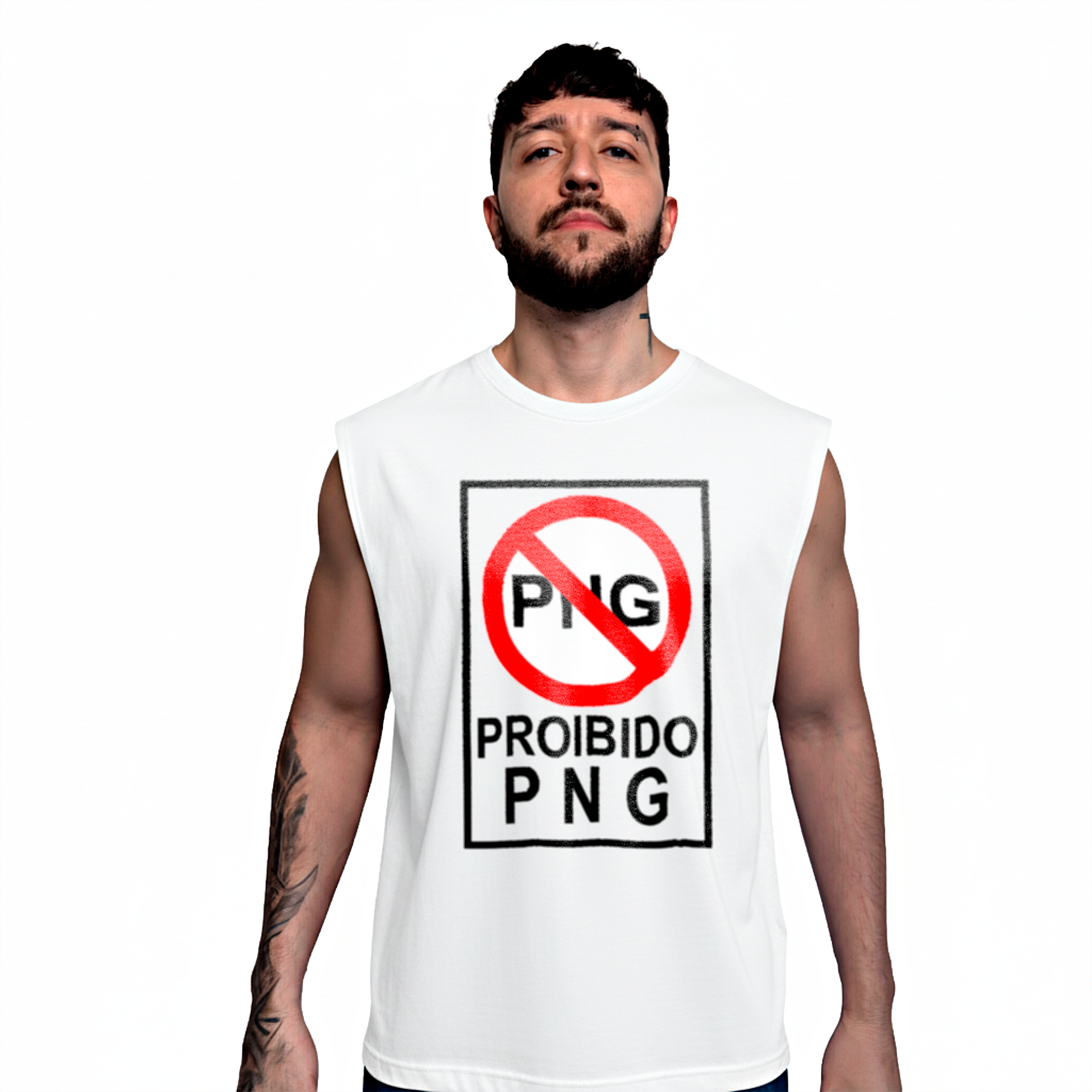 Camiseta Regata “Proibido Png”