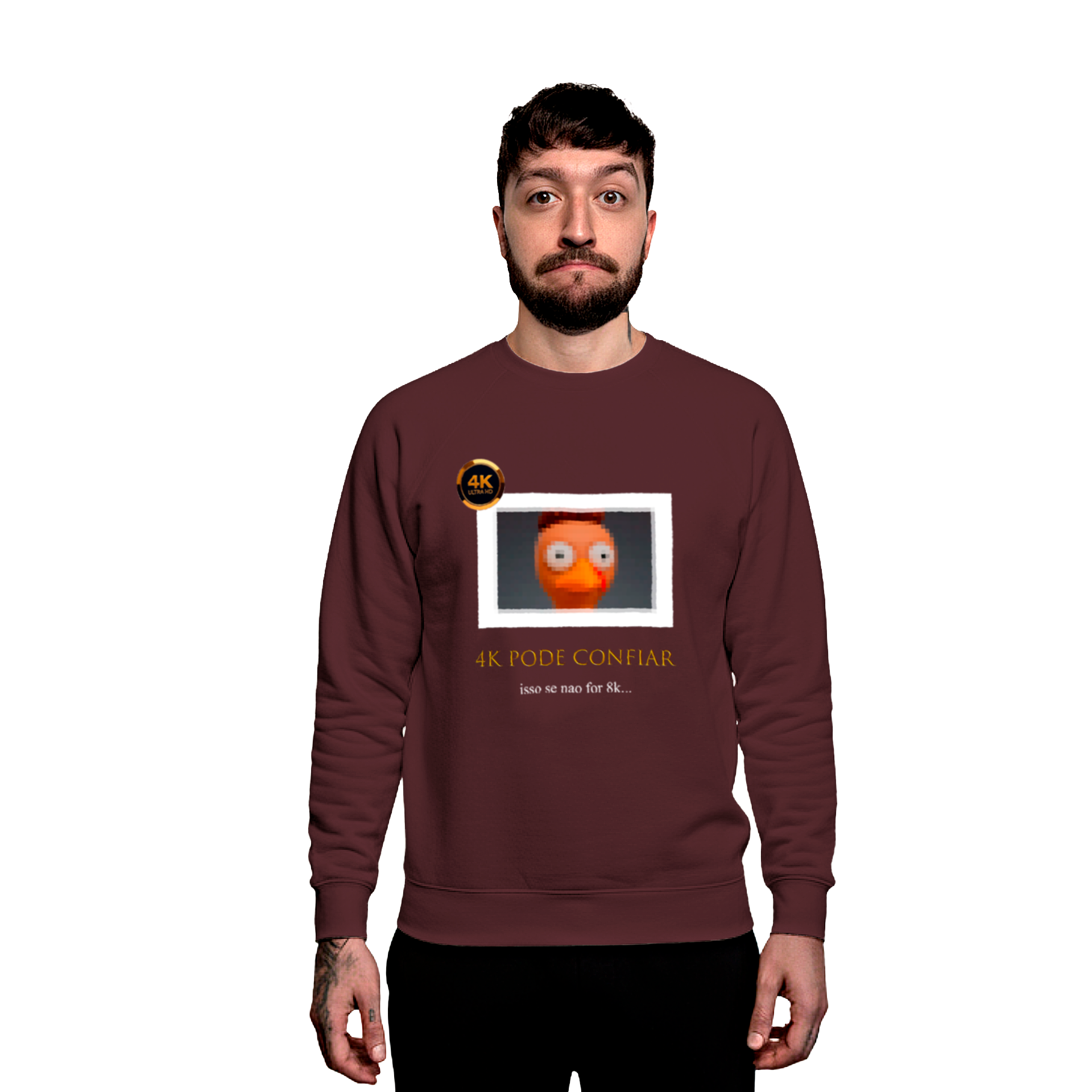 Moletom "4k Pode Confiar"