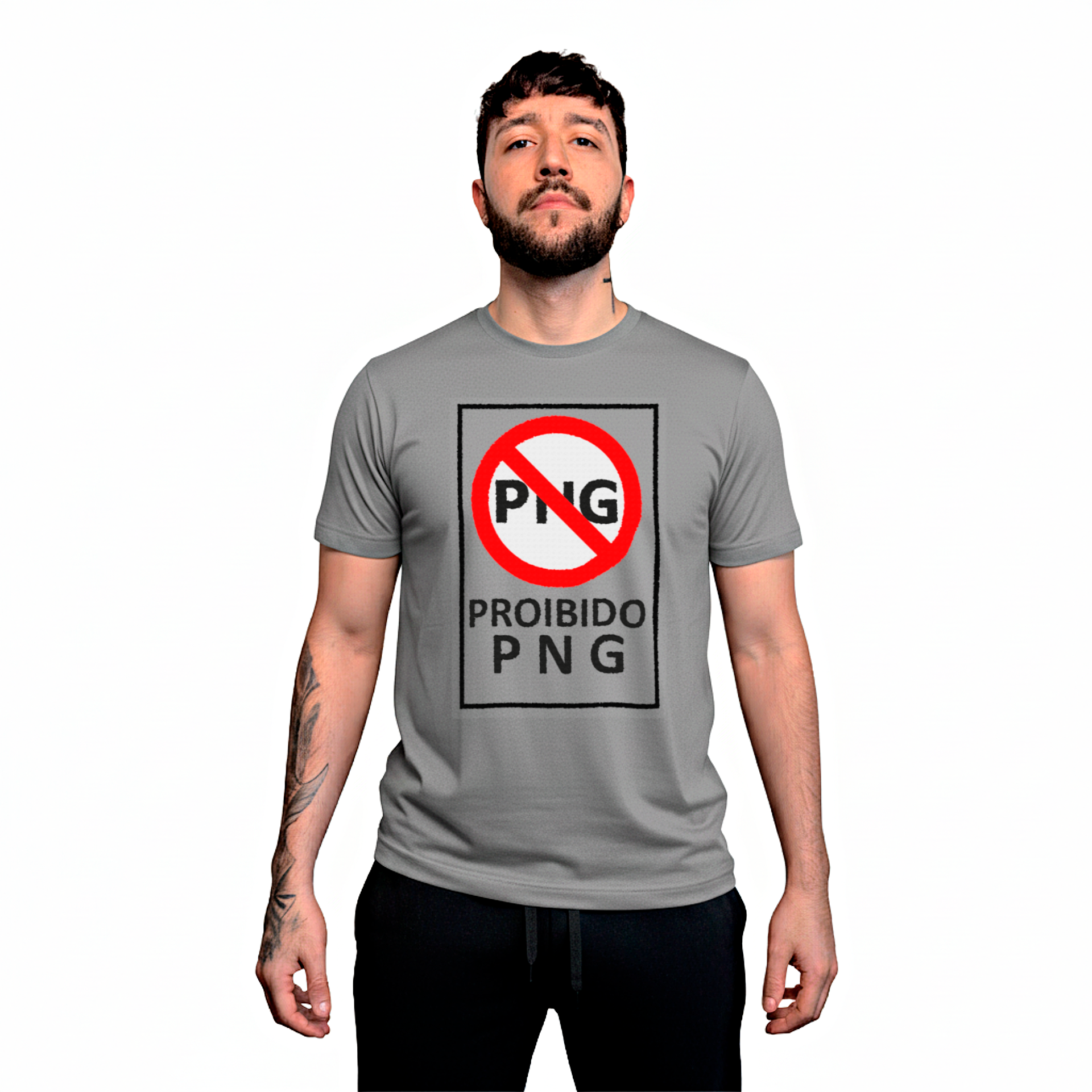Camiseta “Proibido Png”