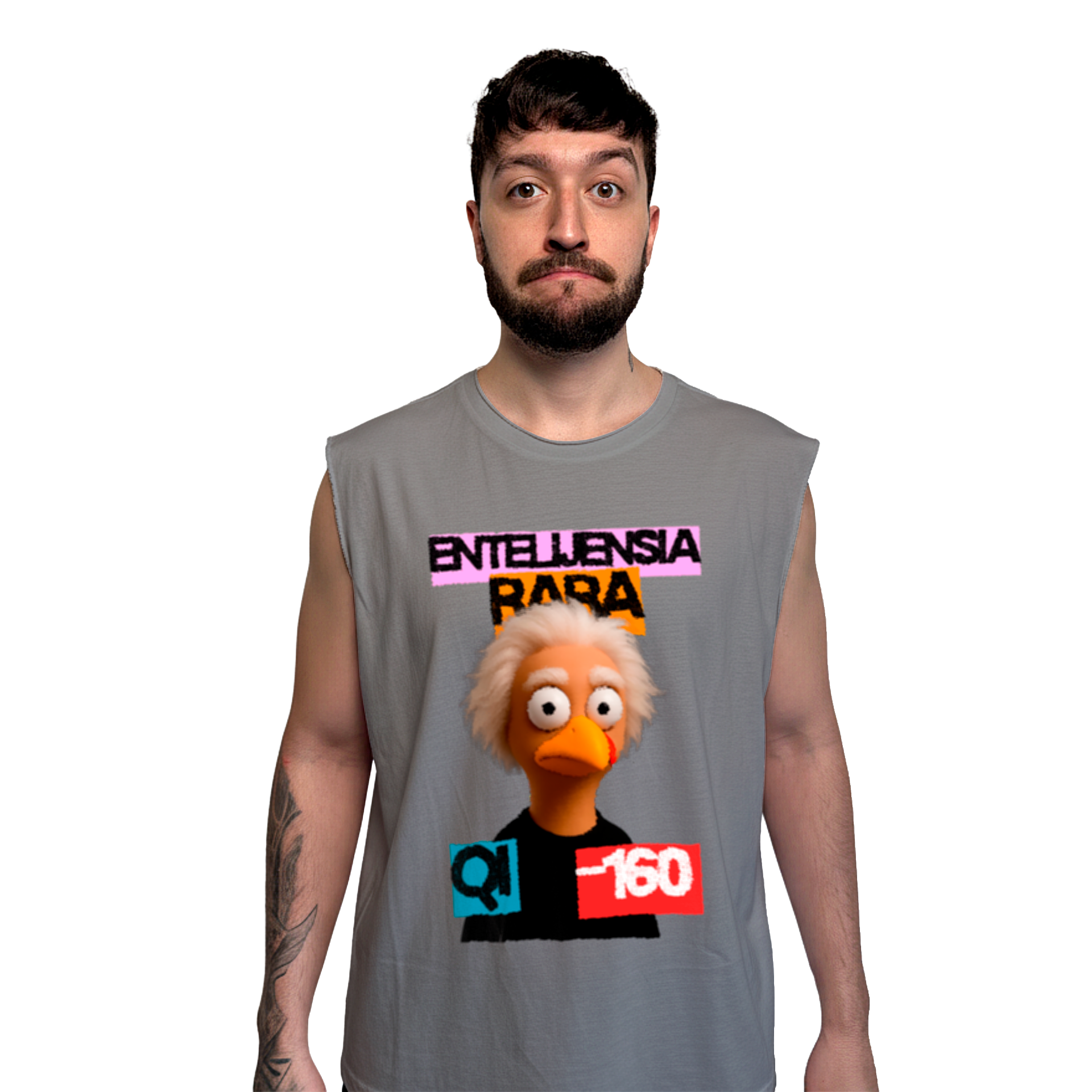 Camiseta Regata "Entelijensia Rara"