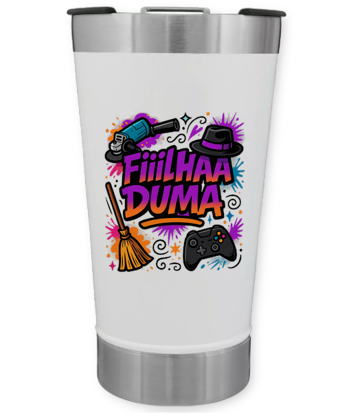 Copo Térmico De Alta Qualidade "Fiiilhaa Duma"