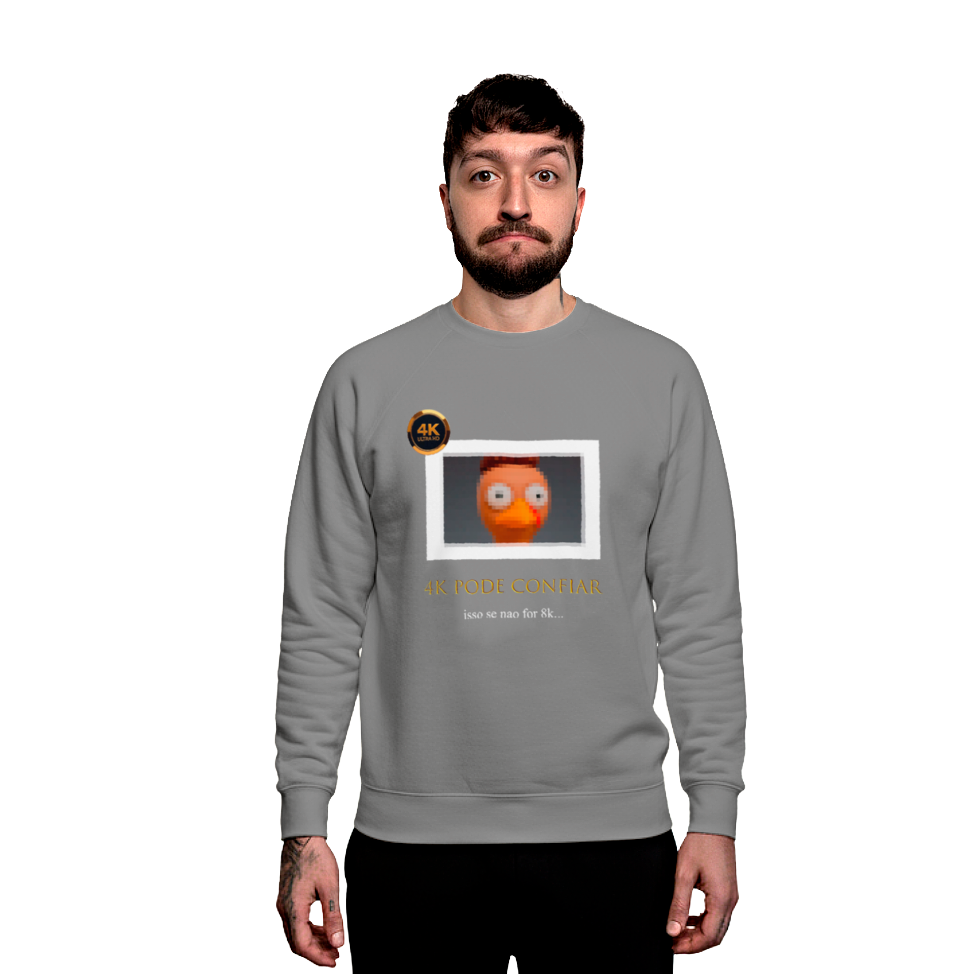 Moletom "4k Pode Confiar"