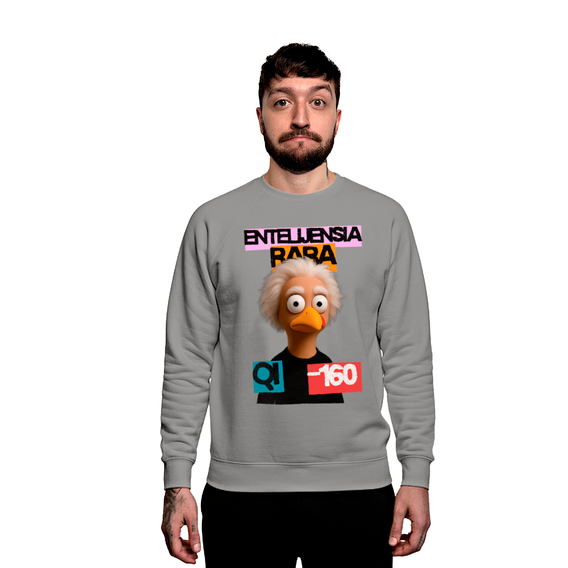 Casaco Moletom "Entelijensia Rara"