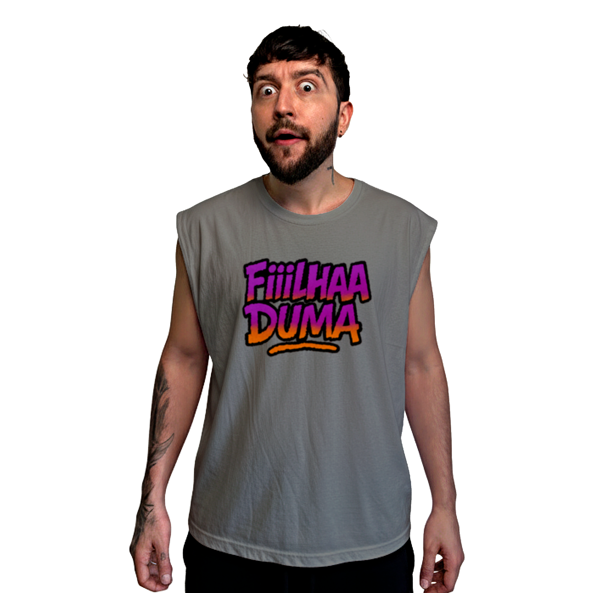 Camiseta Regata "Fiiilha Duma"
