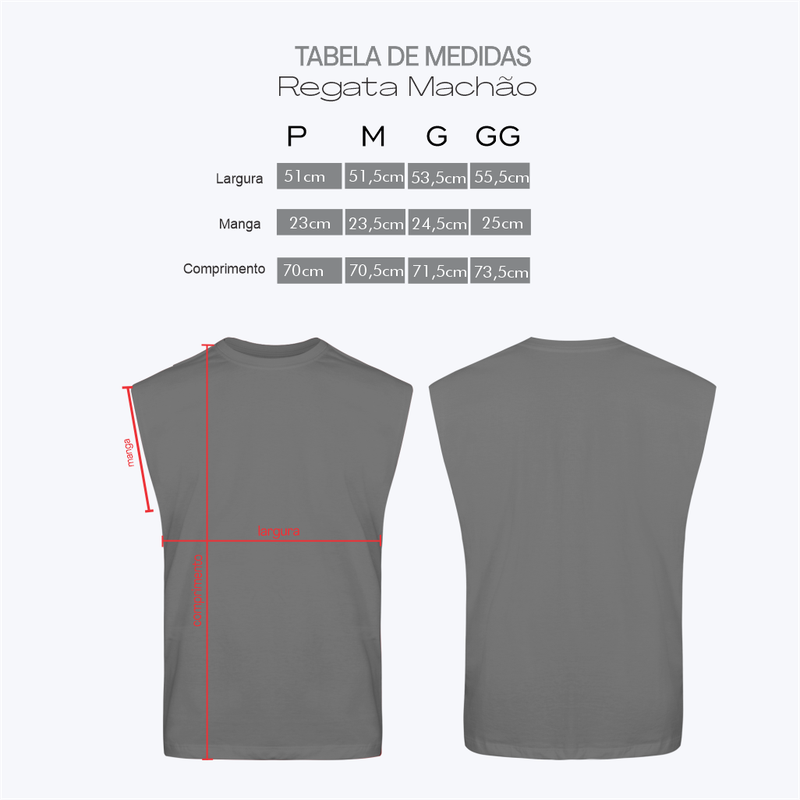 Camiseta Regata “Proibido Png”