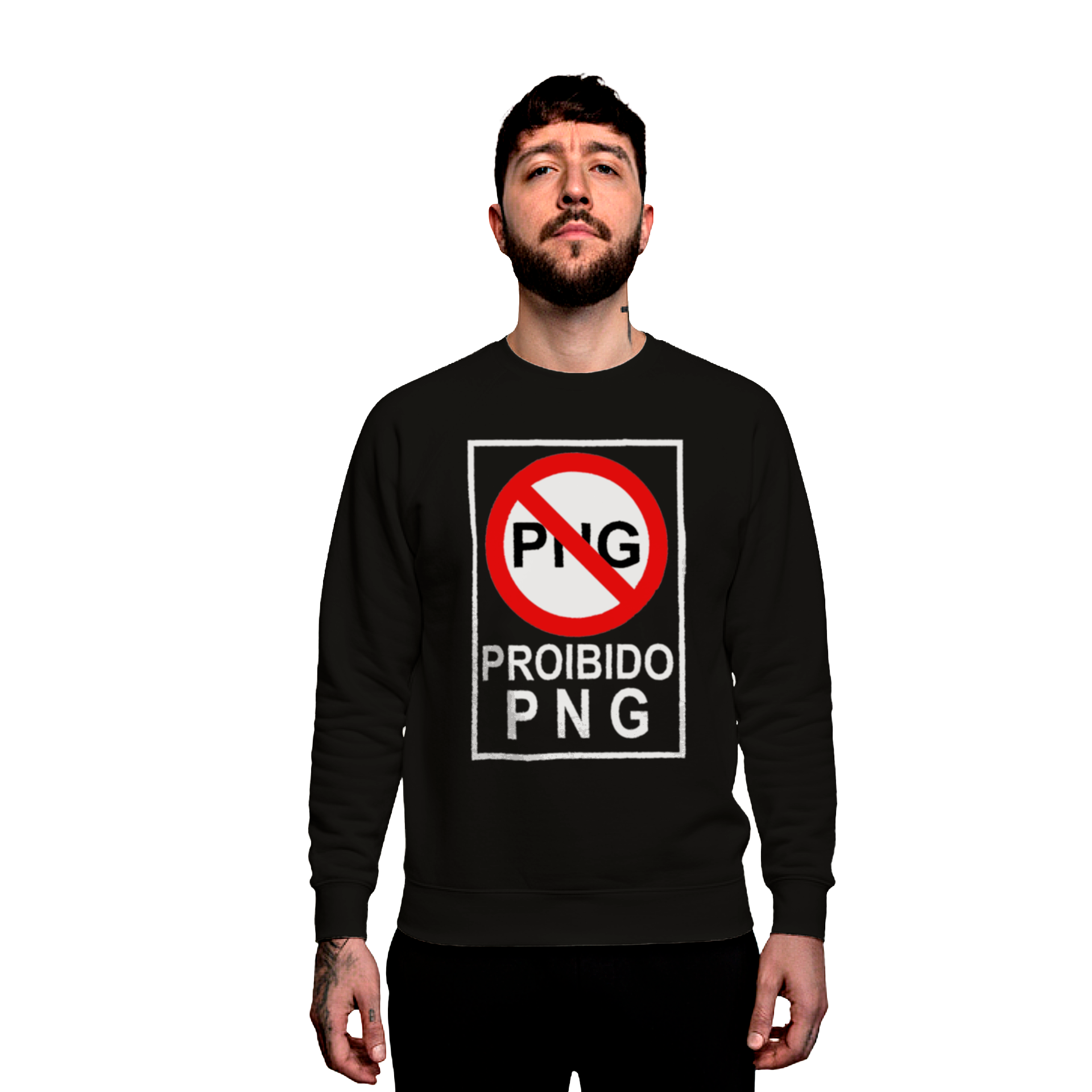 Casaco Moletom “Proibido Png”