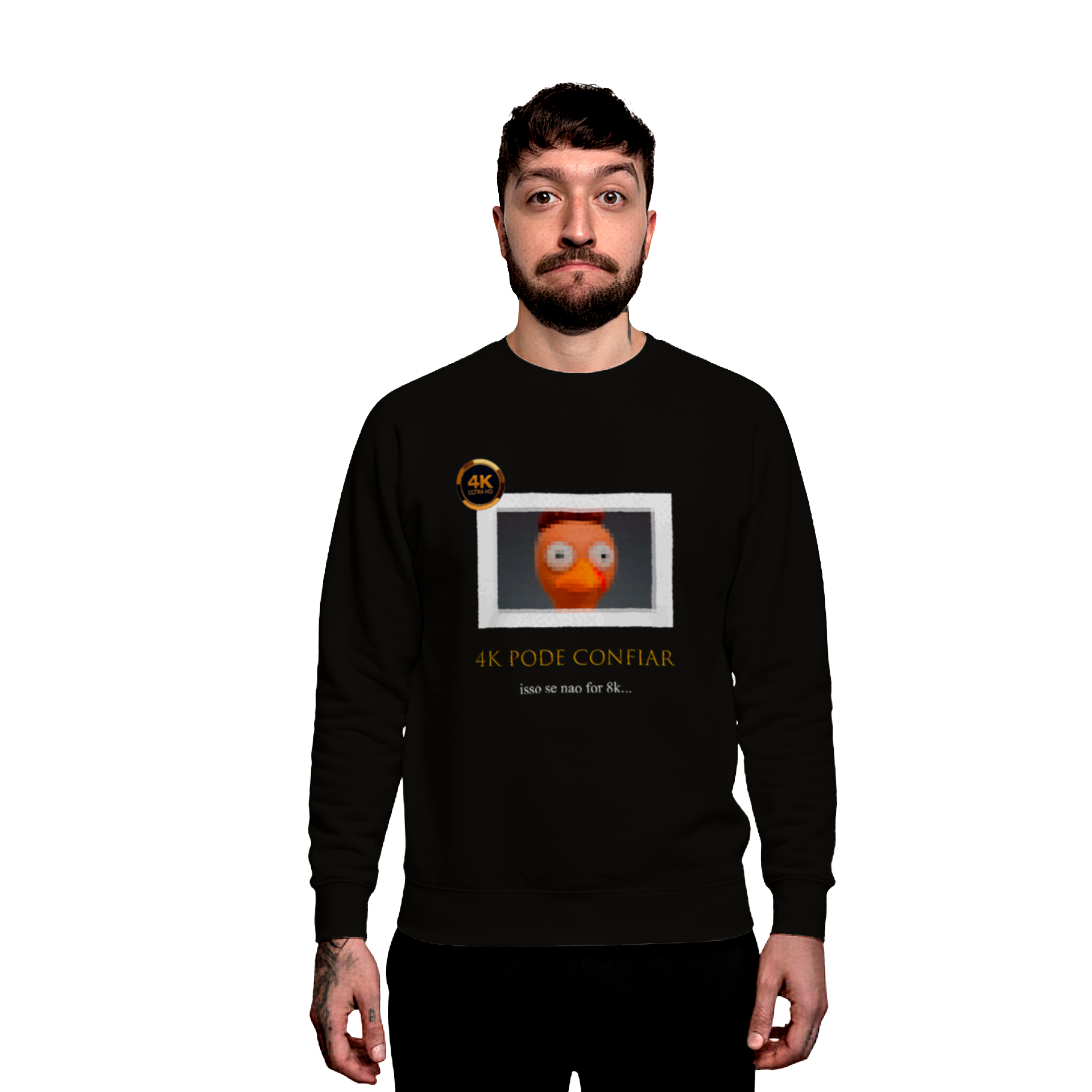 Moletom "4k Pode Confiar"