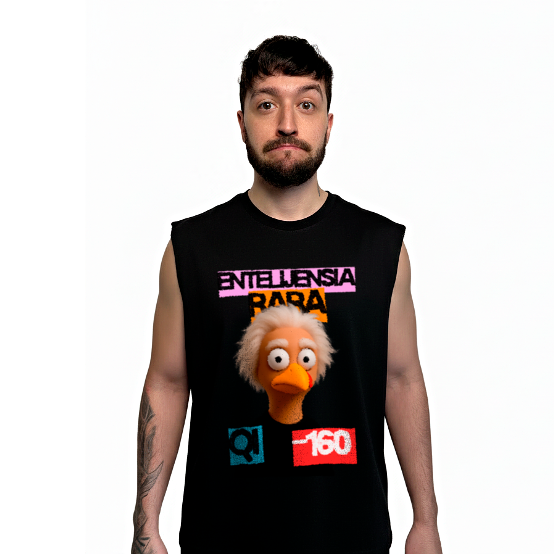 Camiseta Regata "Entelijensia Rara"