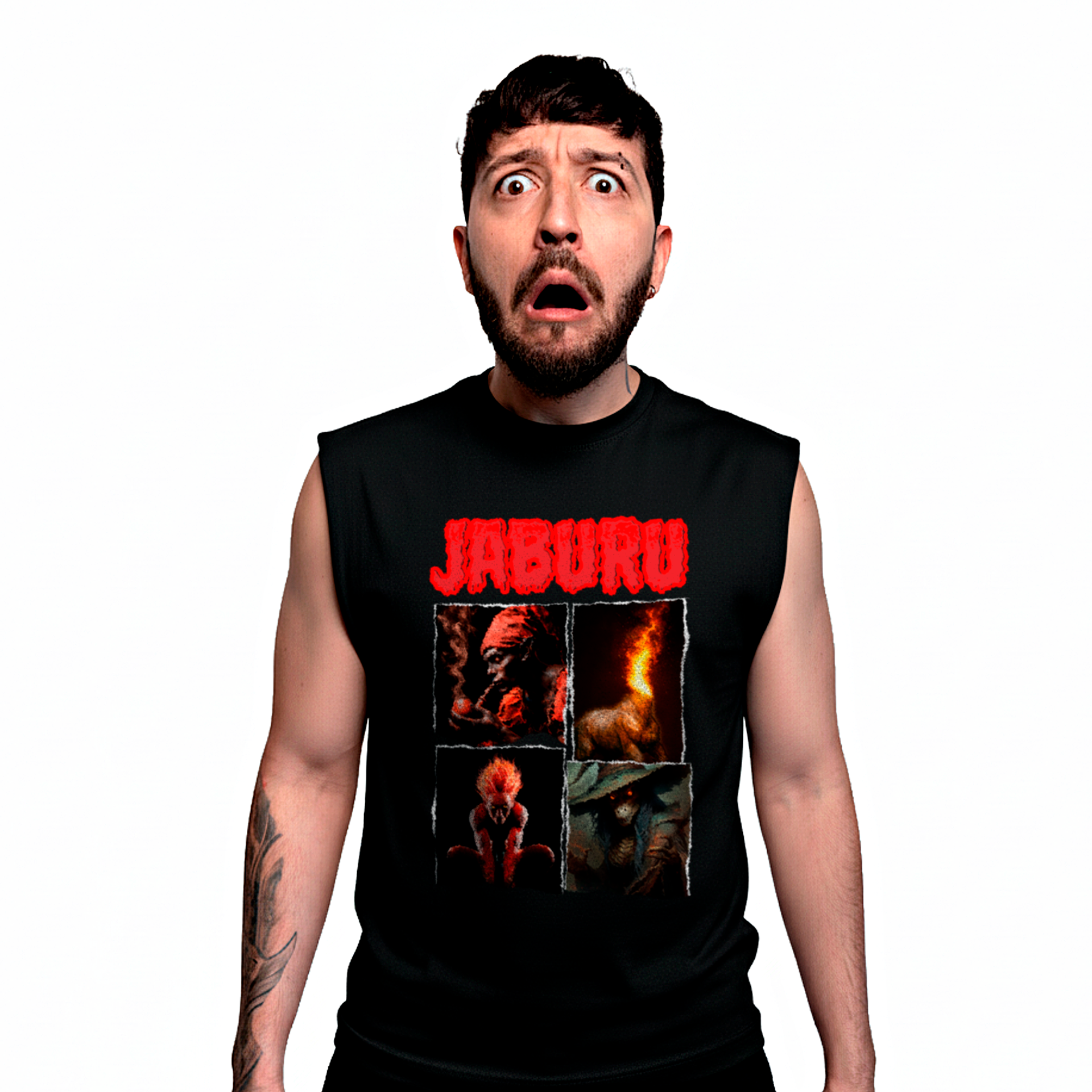 Camiseta Regata "Jaburu" Lendas Do Folclore