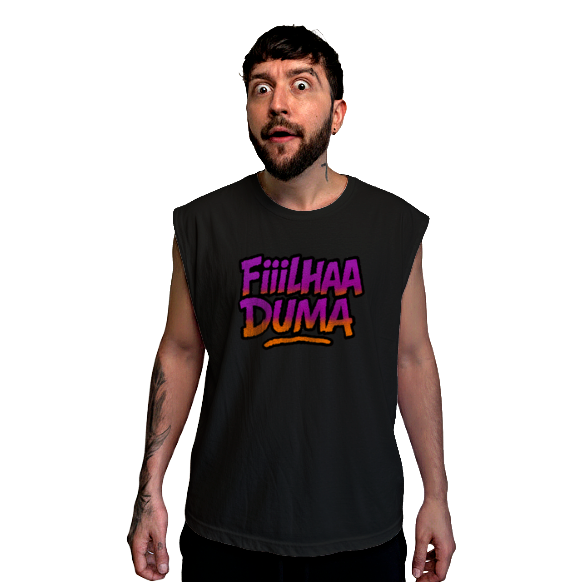 Camiseta Regata "Fiiilha Duma"
