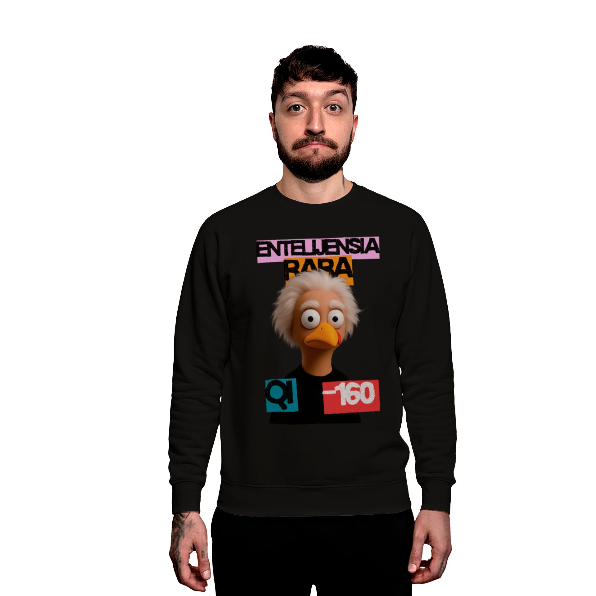 Casaco Moletom "Entelijensia Rara"