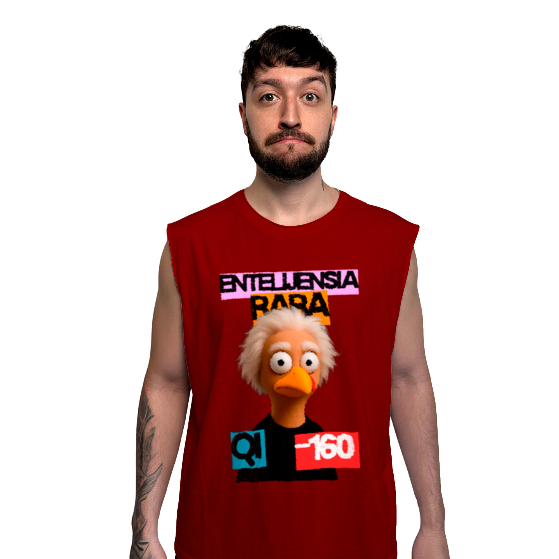 Camiseta Regata "Entelijensia Rara"