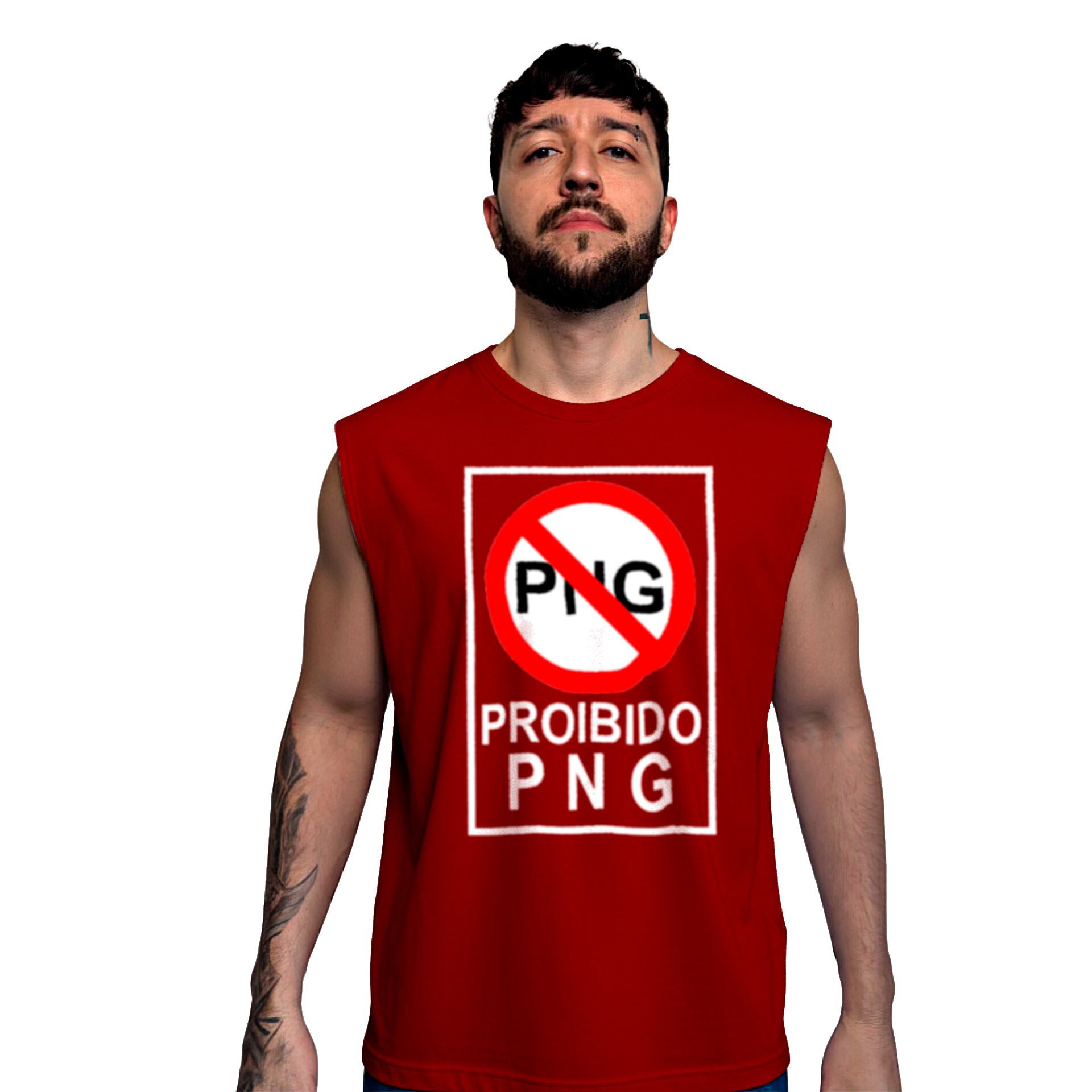 Camiseta Regata “Proibido Png”